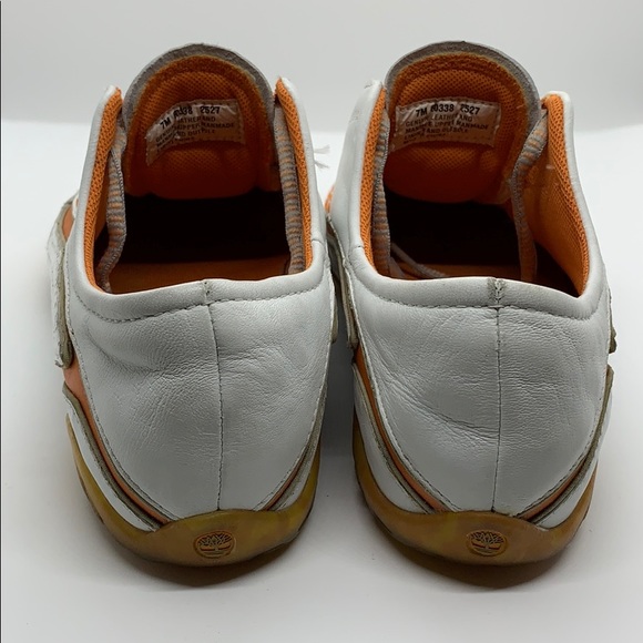 ♓️Timberland white tan shoes men like nwot ♓️♓️♓️ - Picture 3 of 4